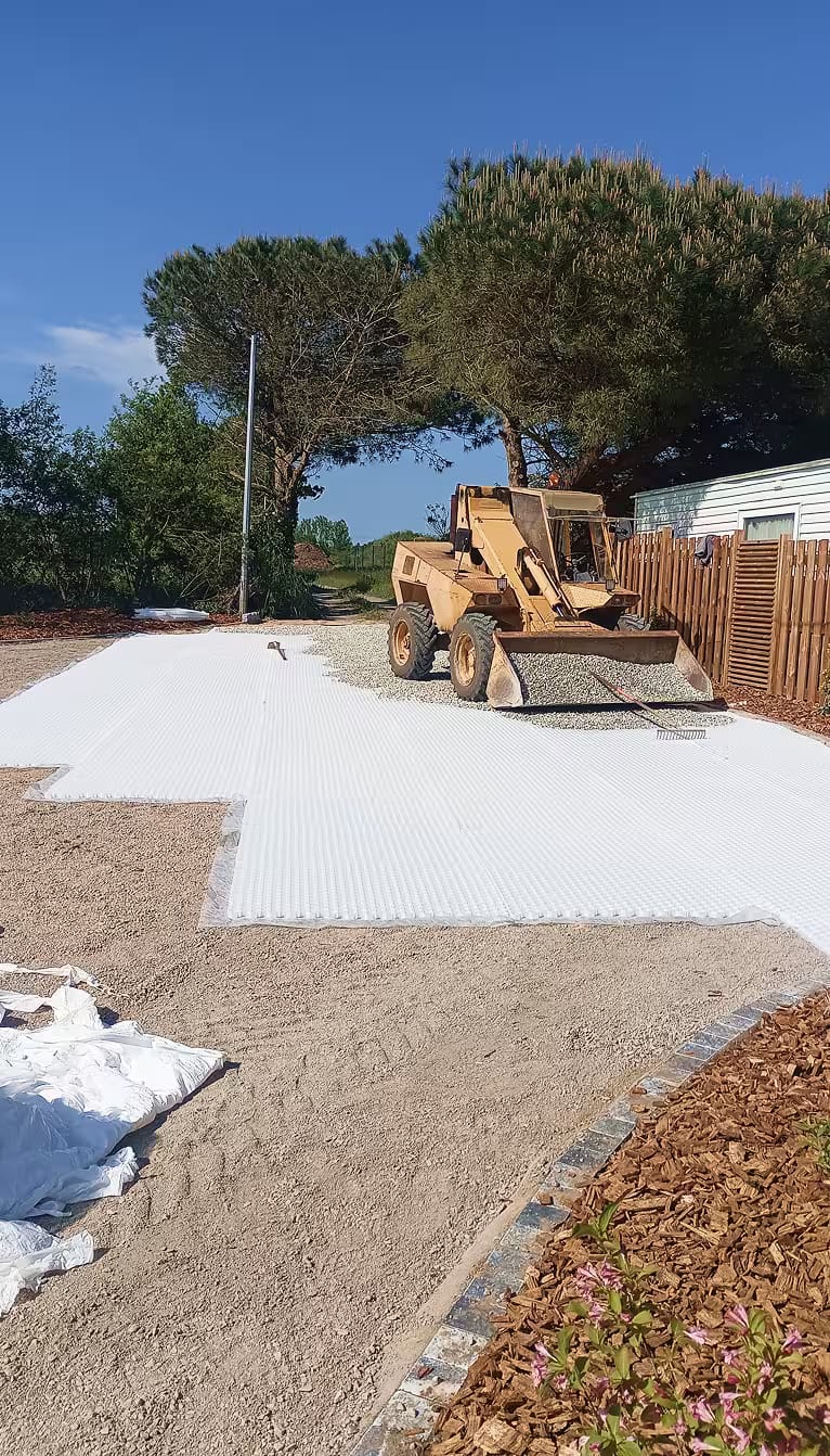 Réalisation d’un terrassement Réalisation d'un terrassement